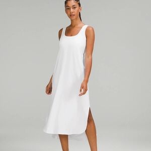 Lululemon Athletica White Midi Dress